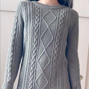 Olive Green Sweater Dress